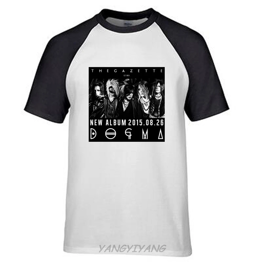 Футболка The Gazette Dogma Japan Metal Rock Band черная мужская летняя модная футболка футболки с