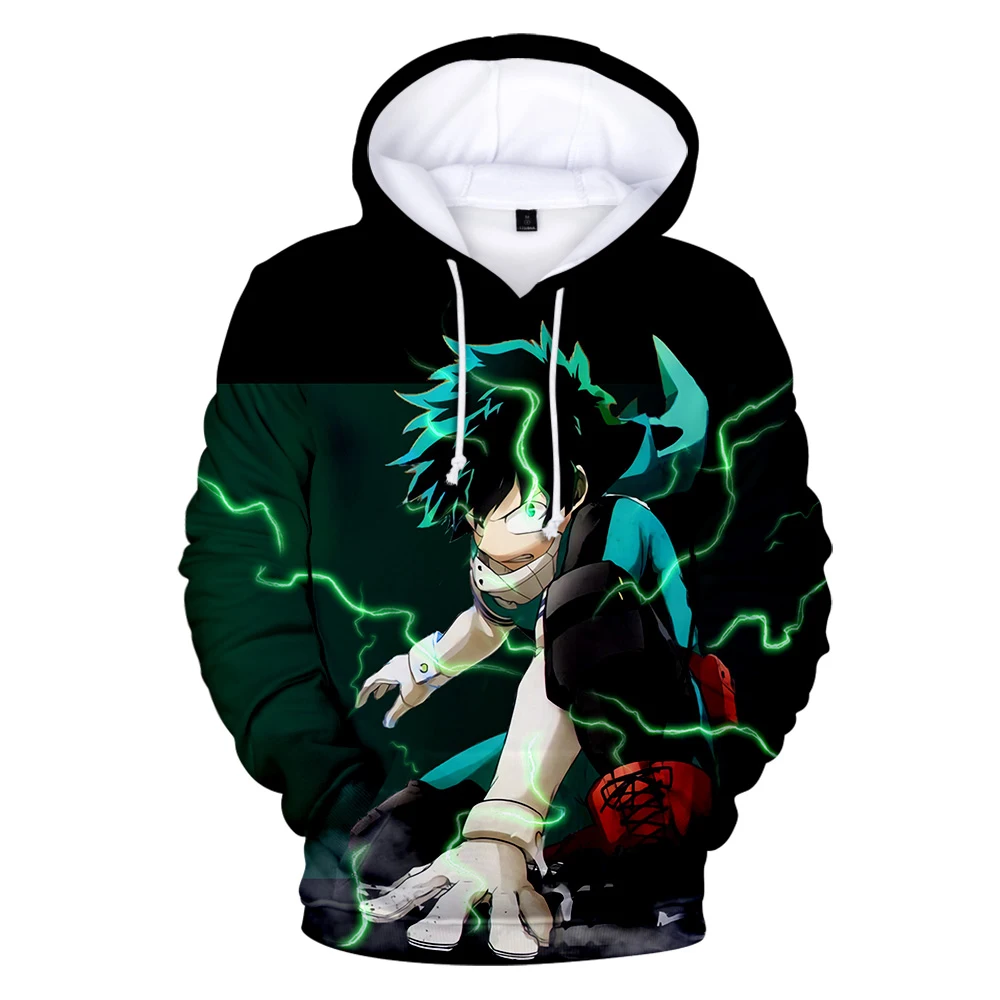 My Hero Academia Bakugou Todoroki Shoto Anime Hoodies