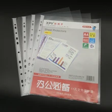 А4 Папка для файлов Прозрачная защитная сумка для страниц прозрачная утолщенная Сумка для документов Водонепроницаемая Сумка для документов