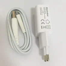 Оригинальное зарядное устройство для путешествий ЕС штекер адаптер+ USB кабель для Blackview BV5500 MTK6580P