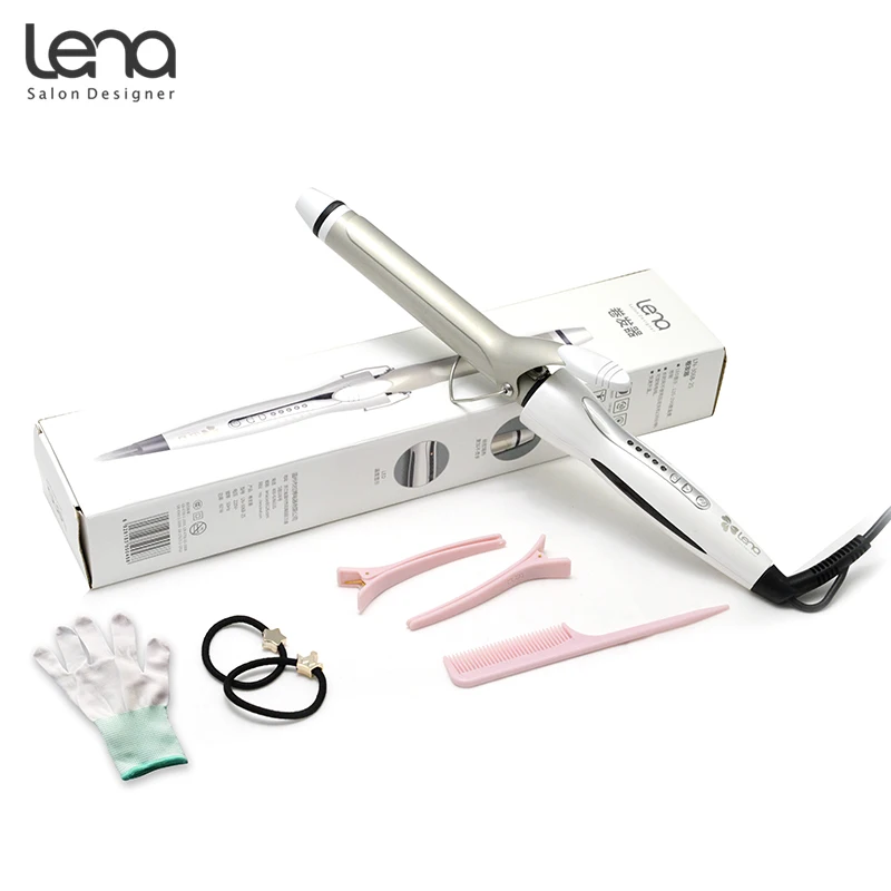 Lena LN-306 25 мм/32 мм 110-220 В идеальная Керамическая электрическая плойка для завивки волос волнистый прибор для укладки волос инструмент для укладки волос