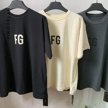 Kanye West мужская футболка в стиле хип-хоп Футболка с принтом уличная футболка с буквенным принтом летняя хлопковая Повседневная футболка