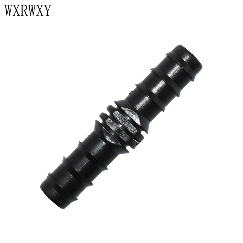 

wxrwxy 20mm Straight barb connector 20mm hose repair 1/2 irrigation connector barbed double way drip irrigation fittings 4pcs