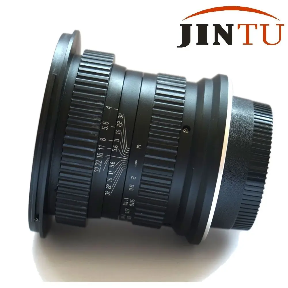 JINTU 15mm f/4,0 F4 Широкий формат макро объектив "рыбий глаз" для цифровых зеркальных фотокамер NIKON Камера D7100 D7000 D5100 D5200 D3400 D3200 D90 D80