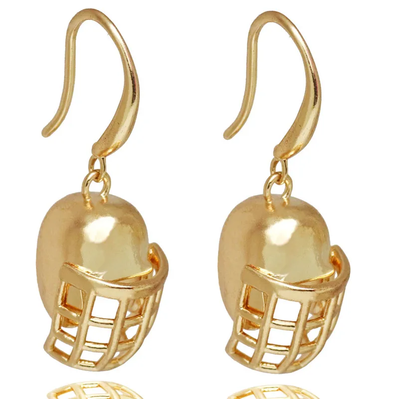 Aliexpress.com : Buy Women Sports Football Helmet Earrings