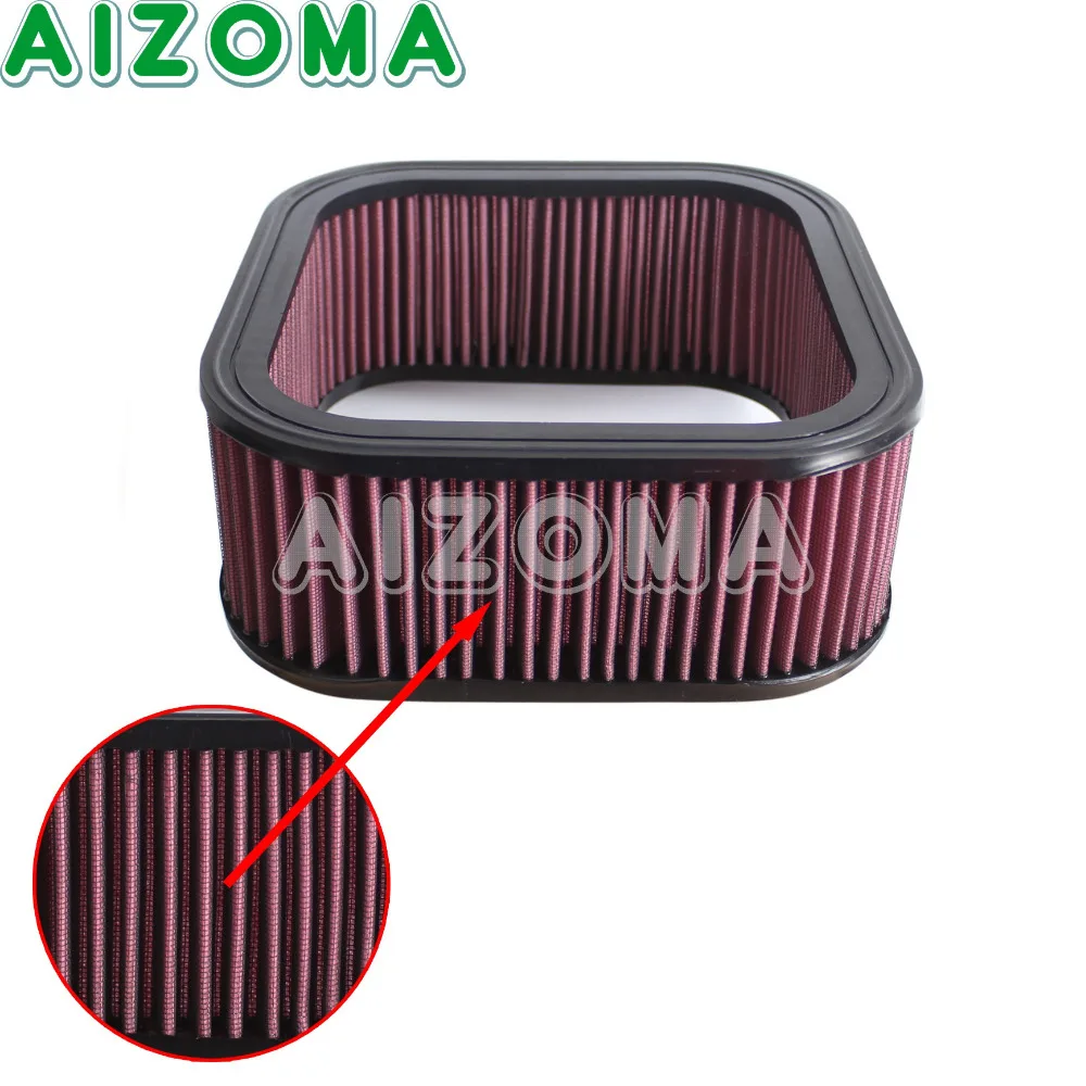 

Red Air Filter Element Motorcycles High Flow Air Cleaner For Harley VRSCF VRSCR VRSCDX VRSCAW VRSCB/A VROD 69CI 2002-2017