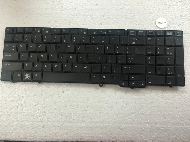 Новая клавиатура US для ноутбука HP EliteBook 8540 8540P Вт без указания точки | Компьютеры и