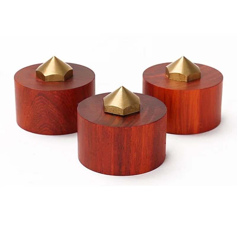Large adjustable redwood sandalwood large speaker amplifier foot shock feet 43mm self-adhesive type8