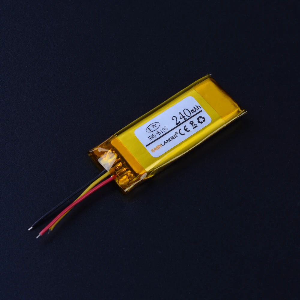 Bateria de Polímero de Lítio-íon de 3.7 v 240mah para Sony Nwd-b103f - Image 2