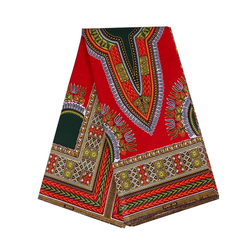 

African Fashion 100%cotton Wax Prints Fabric High Quality Super Hollandais Wax African Fabric for Party Dress 6 yard