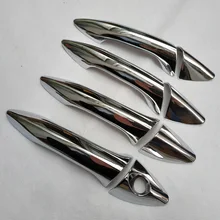 For Hyundai i35 Elantra Avante 2011-2015 chrome door handle cover trim car styling auto accessories ветровики skyline hyundai elantra sd 2007 avante