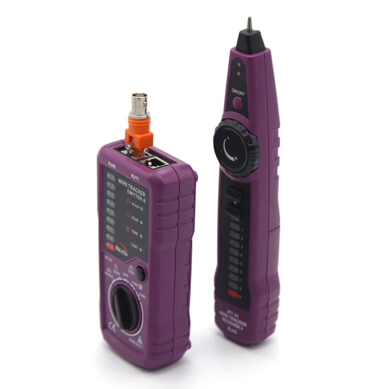 فكرة دقيقة WT-28 RJ11 RJ45 سلك الهاتف المقتفي الحبر شبكة إيثرنت محلية كابل اختبار كاشف خط مكتشف