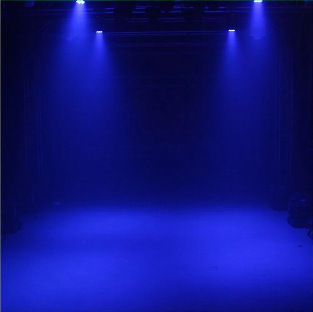 Движущийся светодиодный сценический светильник 7x18 Вт RGBWA+ UV 6в1 Профессиональный DMX512 для дискотеки DJ музыка вечерние KTV освещение для ночного клуба