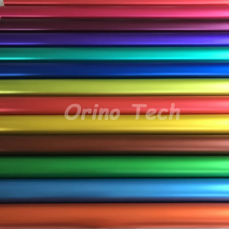 Satin Metallic Chrome Vinyl Film-2