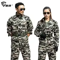 軍服迷彩 Colete Tatico セット戦闘ジャケット貨物パンツ制服 Militar 男性の戦術作業軍スーツ女性