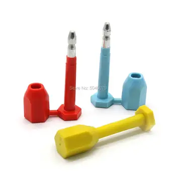 

100pc Disposable Tamper Proof High Security Bolt Container Seal