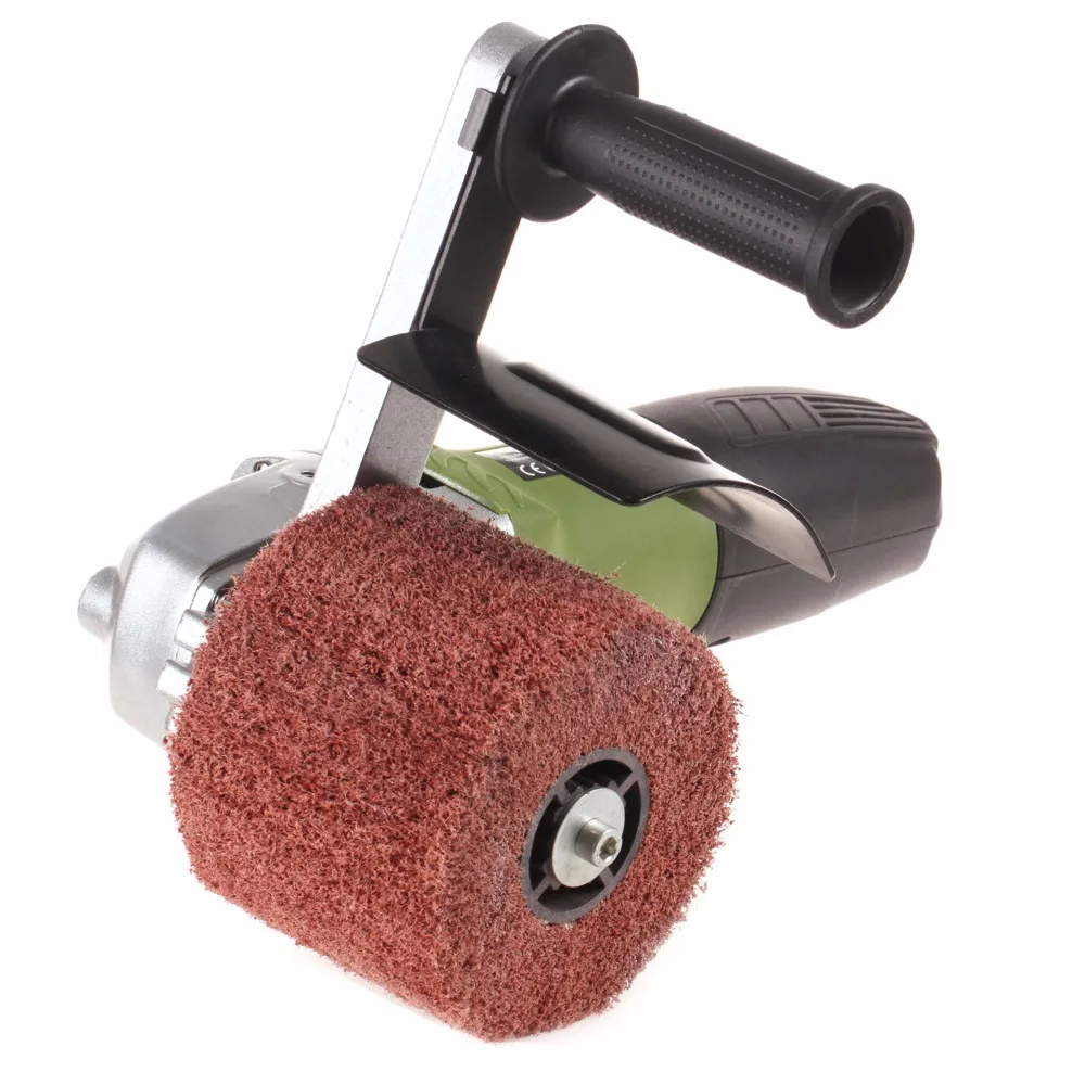 

SPTA 230V Burnishing Polishing Machine Hand Held Angle Burnishe Plus 1 FREE Burnishing Wheel Stainless Steel Polisher