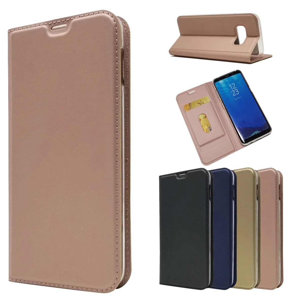 

Leather Phone Case for MO-01K AQUOS R SHV41 F 01K SHV39 V40 SC 03J 04J 01L 03K Sense 2 One S4 X3 Flip Wallet Cover