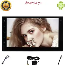 Double Din Car Stereo In dash 7 Head Unit Android 7 1 font b GPS b