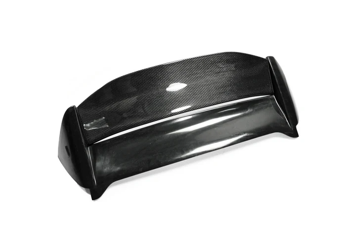 02-05 Honda Civic EP3 Mugen Style Hatchback Roof Wing Spoiler (USDM)Portion Carbon (3)