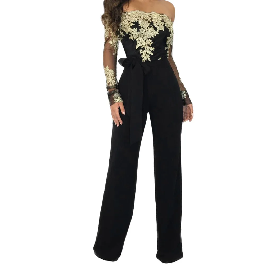 womens slim leg jumpsuit