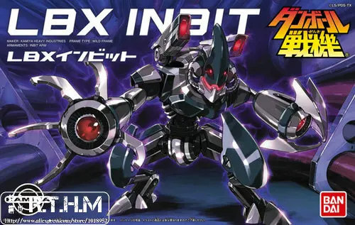 

Bandai Danball Senki Plastic Model 007 LBX Inbit Scale model toys robots odyssey