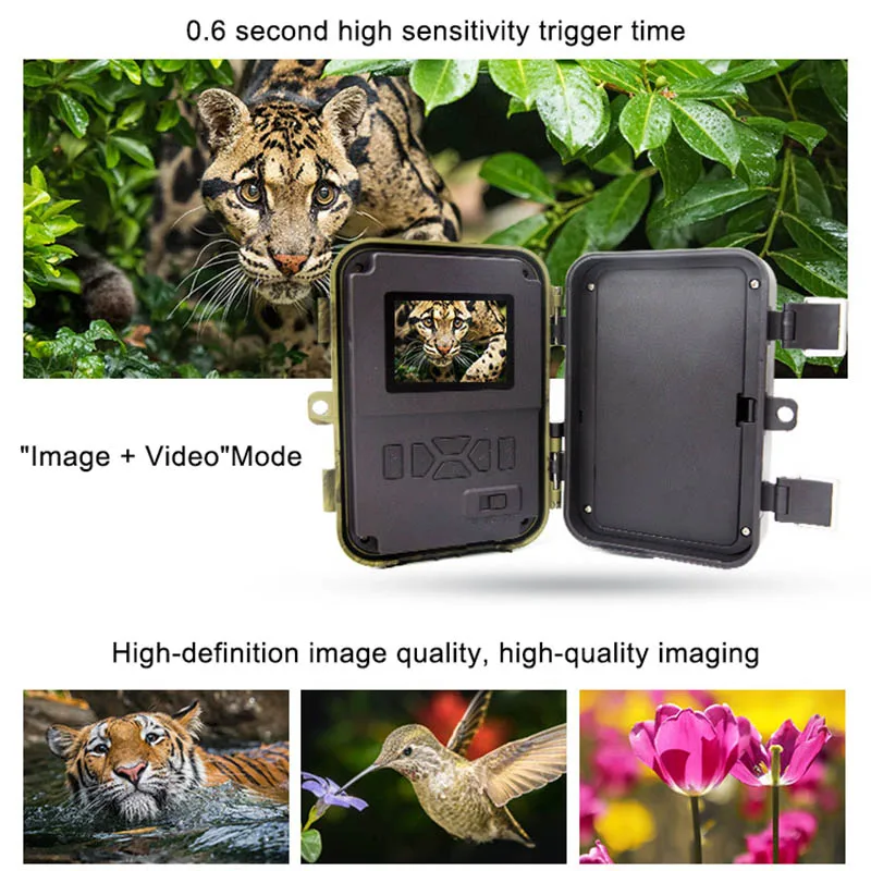 

Newly Hunting Camera IR LEDs Night Vision Camcorder Waterproof Scouting Camera for Monitoring 19ing