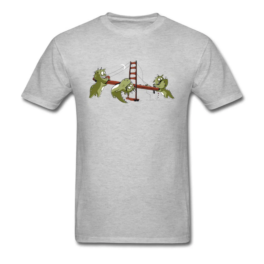 SummerFunny Short Sleeve T Shirt Summer Prevalent Crew Neck Cotton Fabric Tee Shirt Men T Shirts Monster Limbo Party  Monster Limbo Party grey