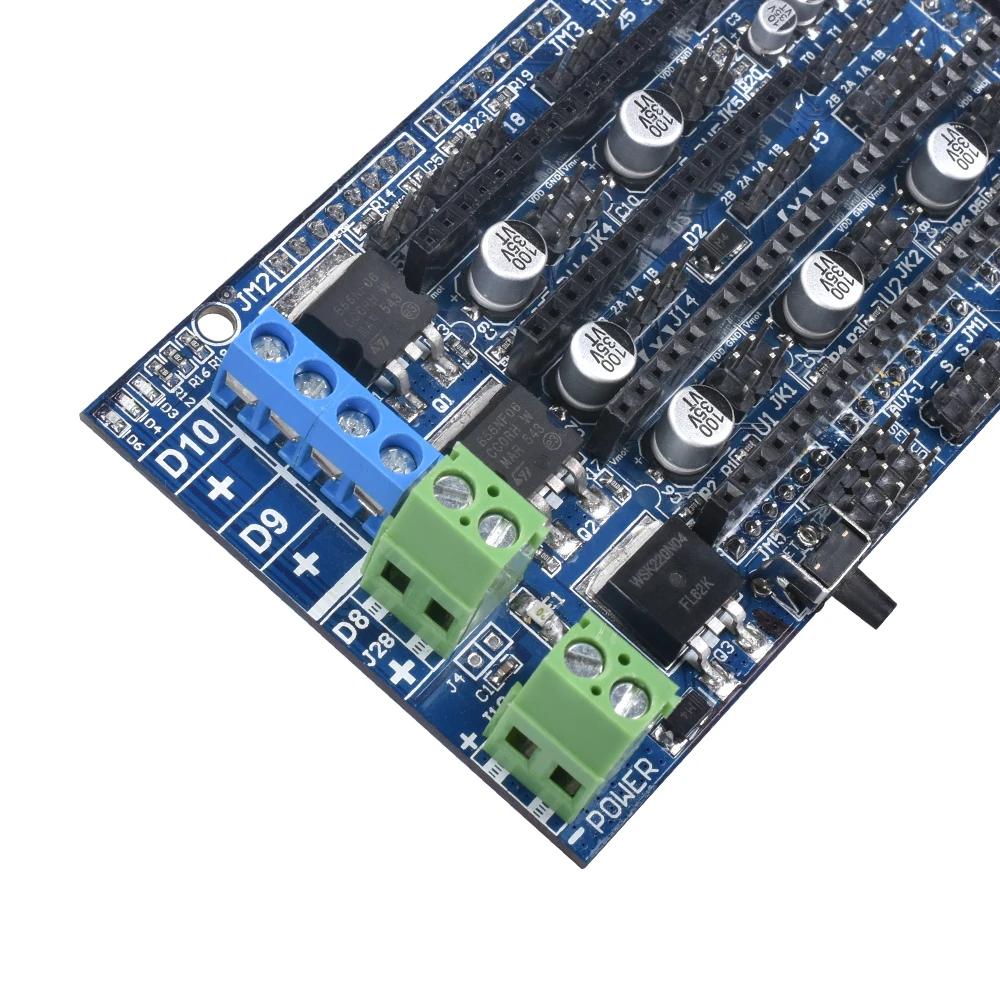 BIQU BIGTREETECH Ramps 1 6 обновление на Reprap ramps 4 5 Совместимость с MKS Gen V1.4 Mega 2560 для деталей 3d
