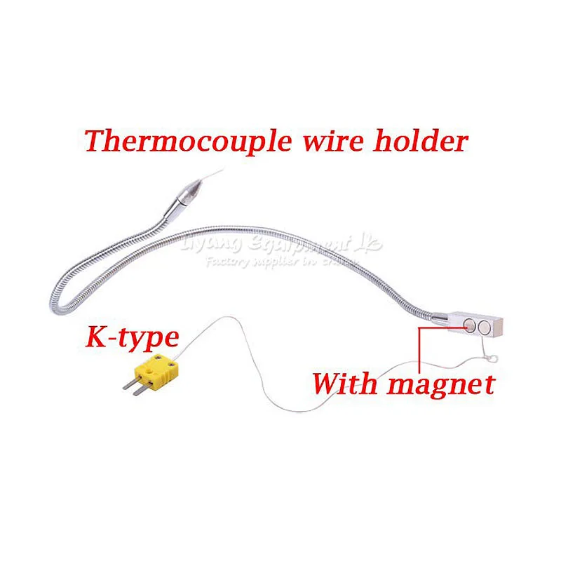 

Free shipping LY-TS1 Omega K -Type Magnet TC Thermocouple Wire Holder Jig For BGA repairing