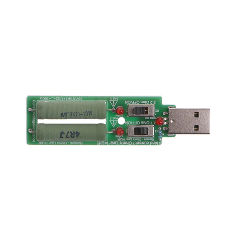USB резистор электронная нагрузка w/переключатель Регулируемый 3 тока 5V тестер