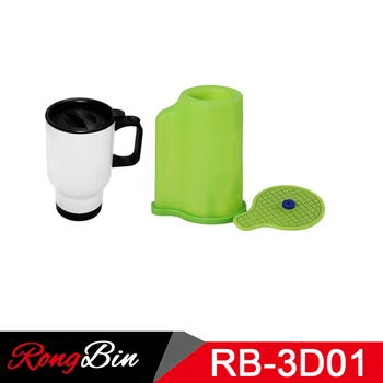 

Sublimation Machine 3D Sublimation Silicone Mug Wraps Rubber Fixture for 3d Irregular Bottle