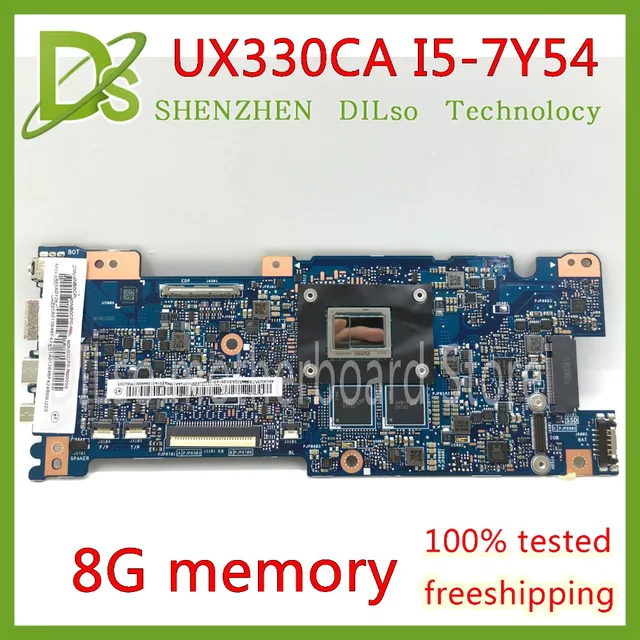 $US $220.00  KEFU UX330CA For ASUS U330C UX330 UX330C UX330CAK Laptop motherboard I5-7Y54 Test GM work 100%