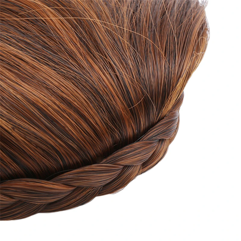 15 см Длина короткие косы тупые удары натуральный аккуратный шиньоны из жаропрочного синтетического Для женщин волос Имеющиеся Природные