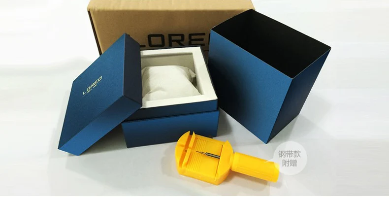 Relógio automático para homens, loreo mecânico de