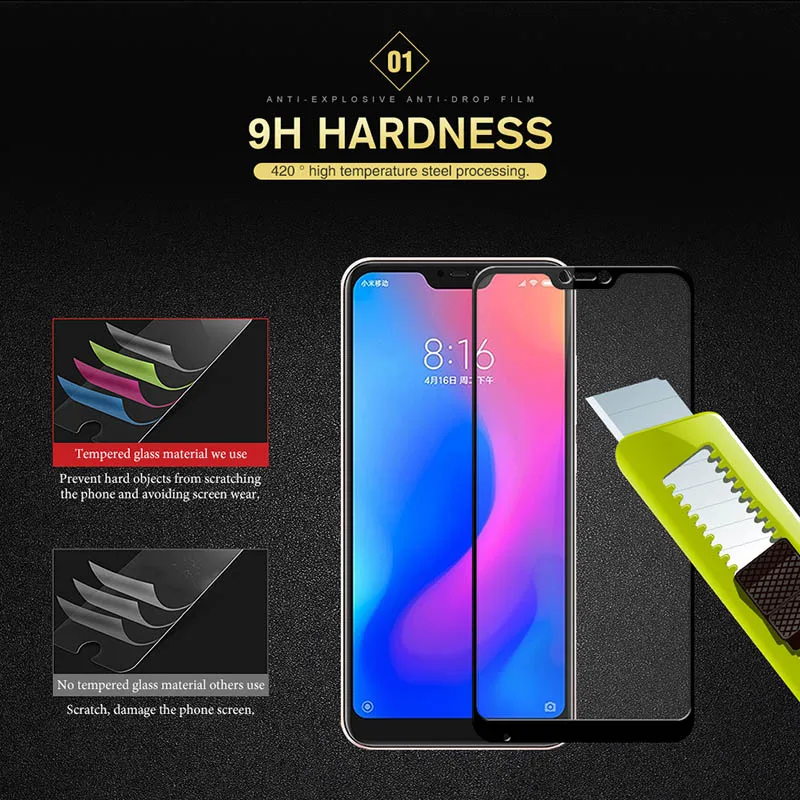 Закаленное стекло Soaptree для Xiaomi Redmi 5 5A 6A 4X 4A 4 защитная пленка экрана Mi A2 Lite 5S Max 2 Note 3