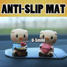 1000 шт./лот логотип мощный Sticky Magic Нескользящие Pad для приборной панели автомобиля телефон игрушечные лошадки ключи рекламные подарок