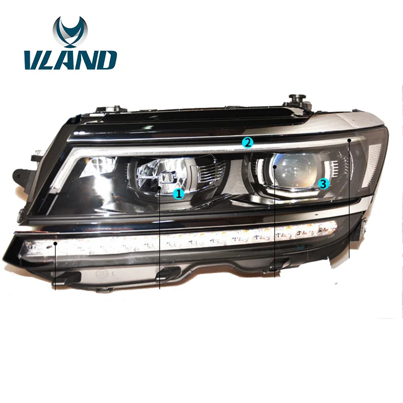 #Special Offers VLAND Factory For Head Lamp For Tiguan LED Headlight With Angel Eyes LED DRL H7 Xenon Lamp For Tiguan 2017 2018 Head Light #Special Offers VLAND Factory For Head Lamp For Tiguan LED Headlight With Angel Eyes LED DRL H7 Xenon Lamp For Tiguan 2017 2018 Head Light