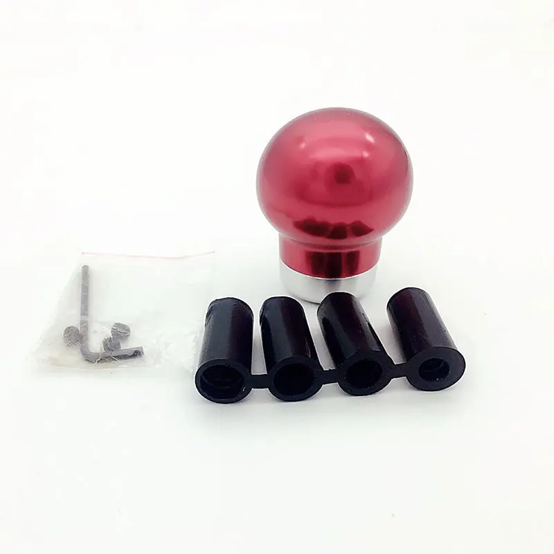 Gear head auto shift knob Metal material car Red Gear Shift Knob