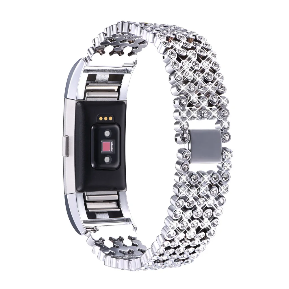 Fitbit replacement bands with crystal fine zinc alloy fit wrist 5 5 8 