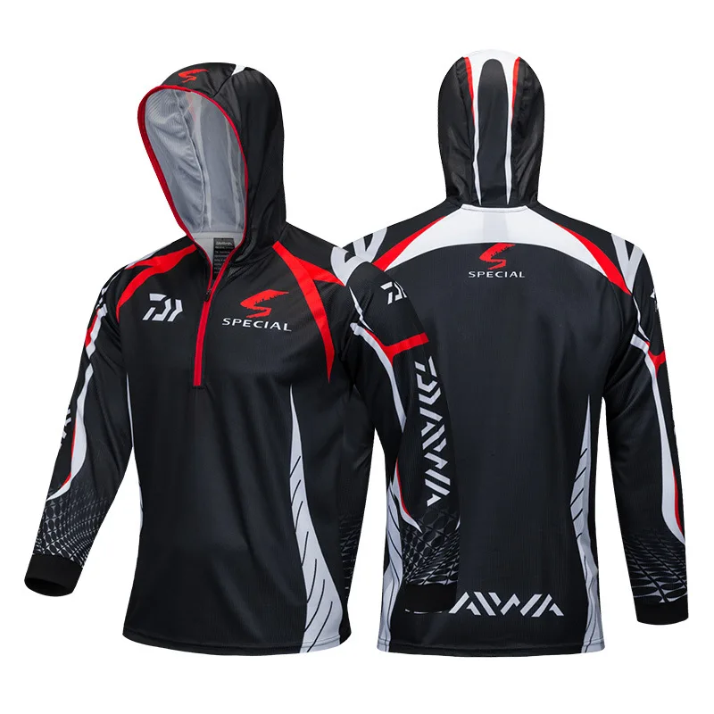 

2019 New Summer Sports Outdoor Sunscreen Fishing Clothing Breathable Perspiration Anti-mosquito Ultra-thin Fishing Clothing