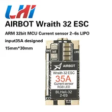 AIRBOT Wraith32-32bit бесщеточный Blheli_s 35a Blheli_s32 Dshot1200 Встроенный датчик тока матовый esc 30a для Fpv квадрокоптера