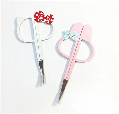 

Cartoon Kitty Cat Yebrow Trimmer Razor.Hair Eyebrow Eyelash Scissors.Shaping Eyebrow Grooming Cosmetic Tool.Cutter Makeup Tools