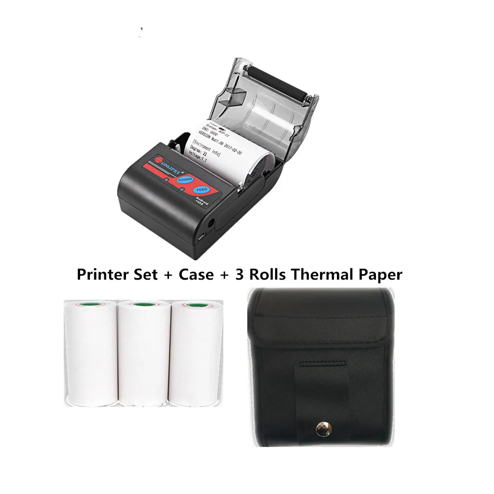 1pc Mini Imprimante, Imprimante Thermique Portable Sans Encre