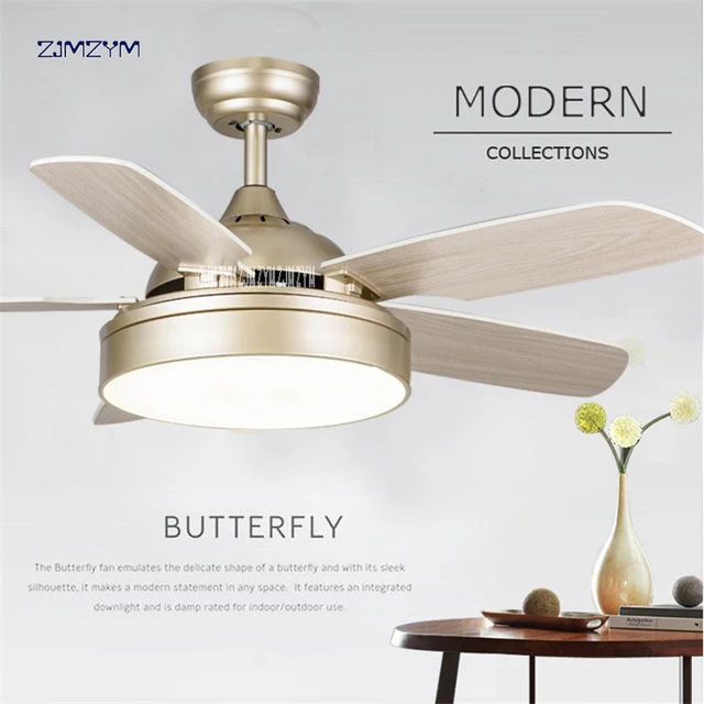 52 Inch Led Ceiling Fans With Lights Minimalist Dining Living Room 52 Inch Led Ceiling Fans With Lights Minimalist Dining Living Room Fan Remote Control