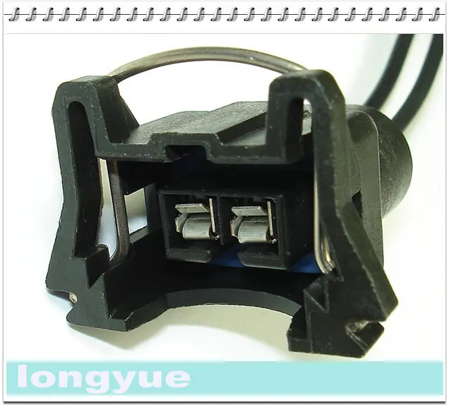 

longyue 10pcs Fuel Injector OBD1 Connector Plug EV1 Pigtail Wiring Clip TPI LT1 LS1 LS6