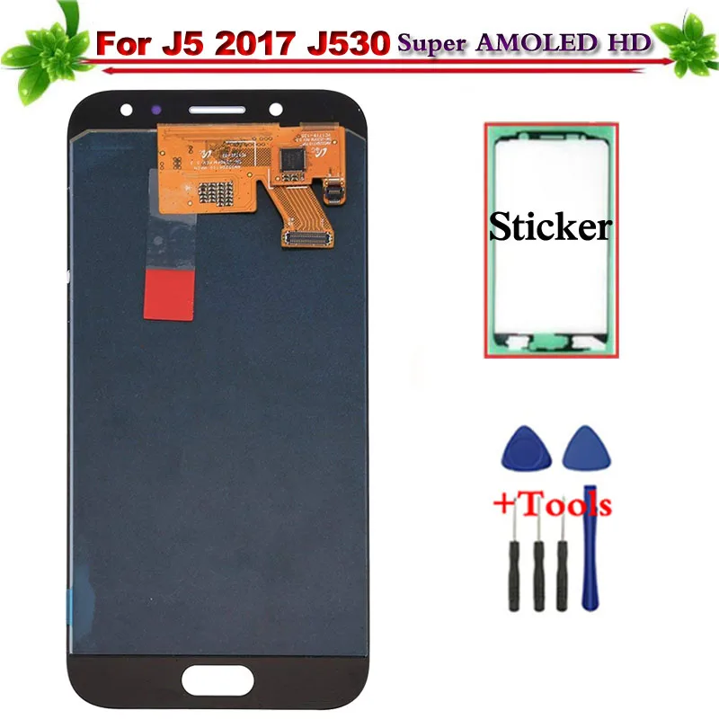 

5.2" for Samsung Galaxy J5 2017 J530 Super AMOLED LCD Display Touch Screen Assembly for Galaxy J5 2017 J530F