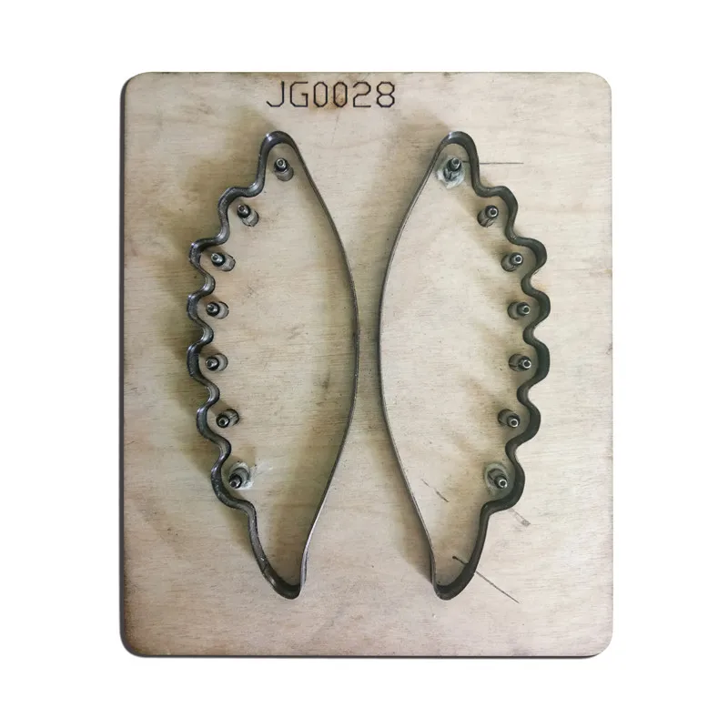 

wings metal cutting dies scrapbooking wooden board cutter steel rule die mold paper cardstock felt blade punch