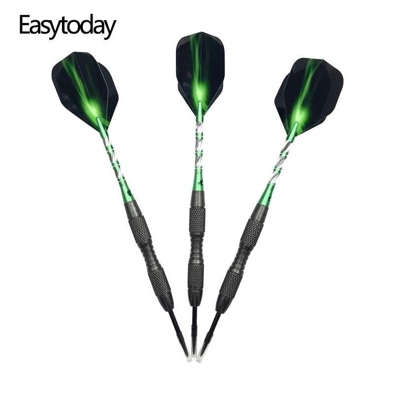 Easytoday 3 шт./компл. Стандартный стальной наконечник Дартс Профессиональный жесткий