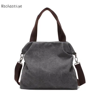 

Mschastiye 2018 Woman Canvas Bags Casual Beach Women Shoulder Bag Female HandBags Crossbody Bag For Women White Tote Bags Bolsa